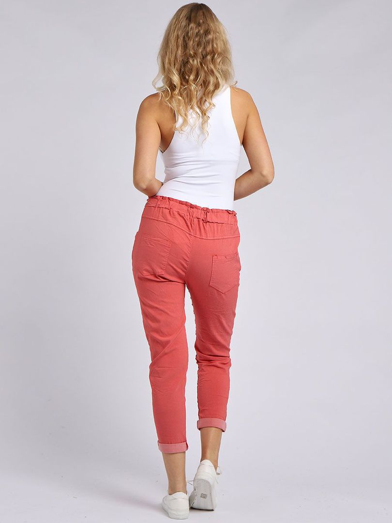 Riley Trousers Coral 10-14 image 4